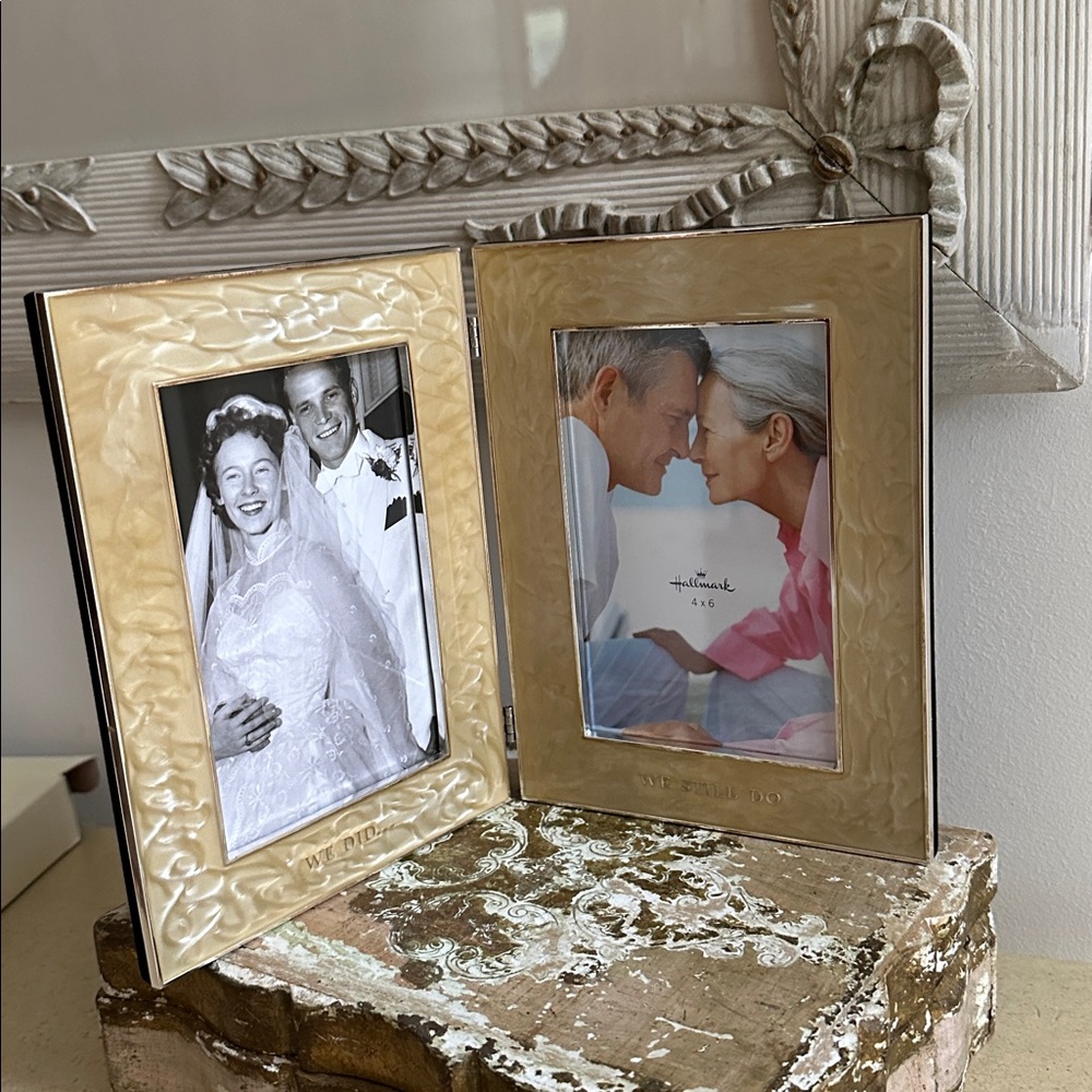 LAST HALLMARK Double 4x6 Anniversary Picture Frame